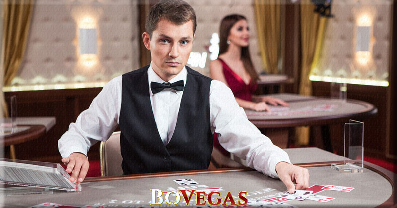 Land-based Casinos Croupier serving
