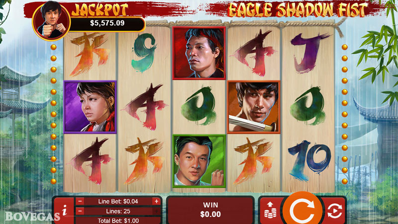คาสิโนออนไลน์ Eagle Shadow Fist Slot