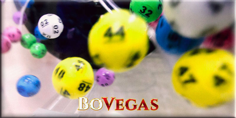 Gamblers Lottery balls jumping around
