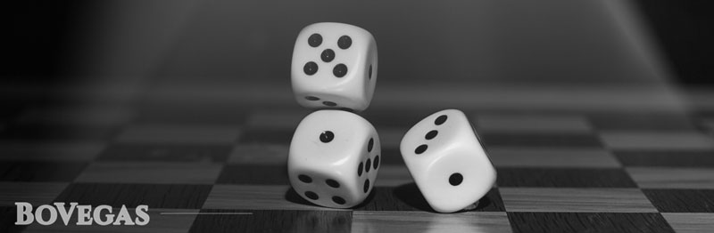 History black and white dice 