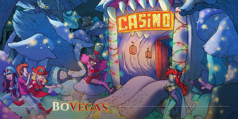Gambling Casino in Anime version