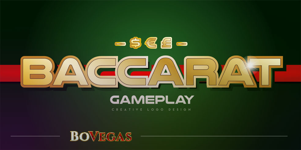 Baccarat Game in the Casino