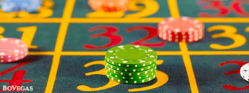 Betting chips in Casino