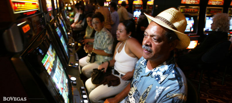 Native American playingslots inside casino