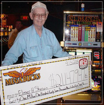 Elmer Sherwin Casino Las Vegas Winner