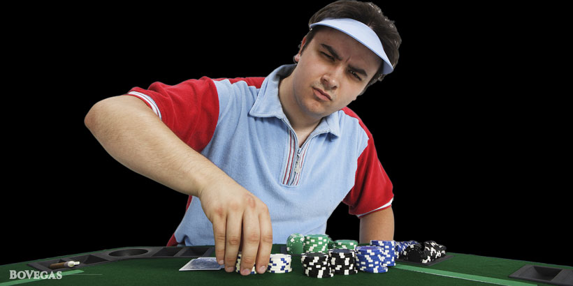 Man Playing in casino