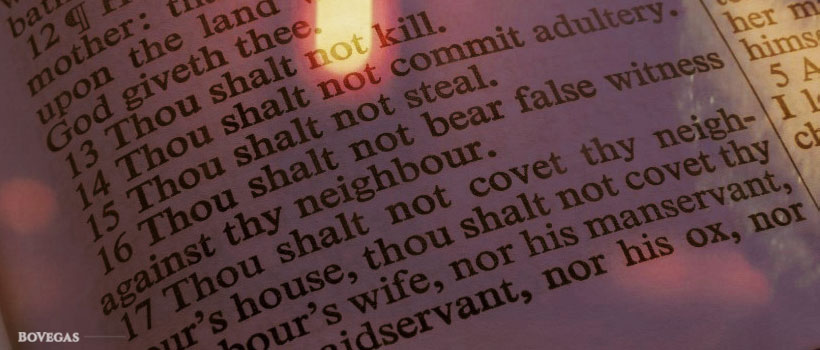 The 10th Commandment in the Bible