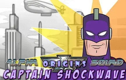 Alpha Squad Origins Captain Shockwave Video Slot